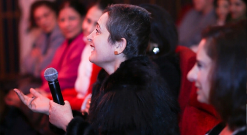 Audience Asking Question