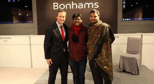 Bhajju Shyam with Anubhav nath